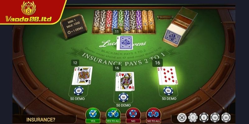 Sức hút của Blackjack VanDo88 online