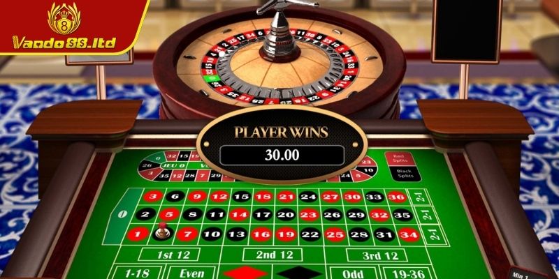 Các hình thức đặt cược Roulette VanDo88 online cơ bản
